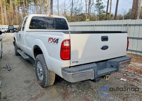 2012 Ford F250 Super Duty из США, поврежденный, VIN 1FT7X2BT1CEC21255